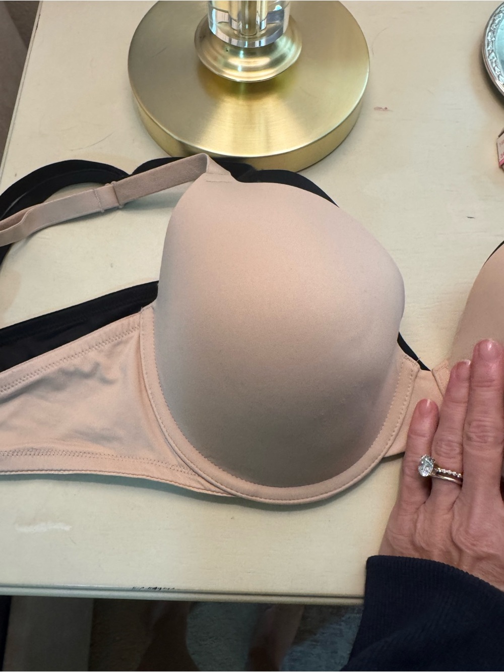 Victoria's Secret The T-Shirt Lightly Lined Bra Pink & Black 34DD